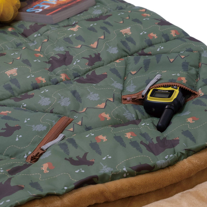 Sleep-N-Pack™ – Little Kid Size | Pals in Print: Camping Bears Trail